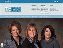 Tablet Screenshot of foxvalleyhearingcenter.com